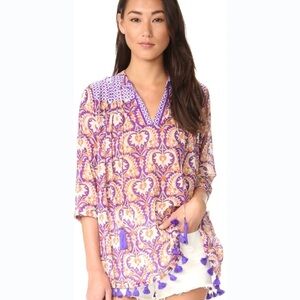 ROBERTA ROLLER RABBIT Serafina Blouse Purple/Orange